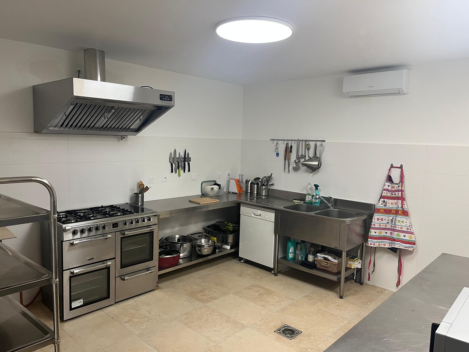 Location salle de pratique-cuisine professionnelle