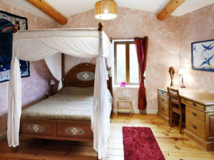 Le gîte - Chambre baldaquin