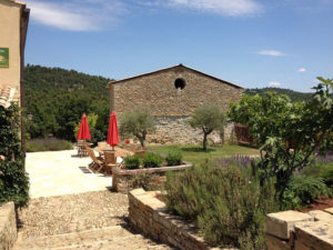 Le gîte - La terrasse