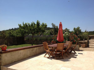 Le gîte - Terrasse d'été