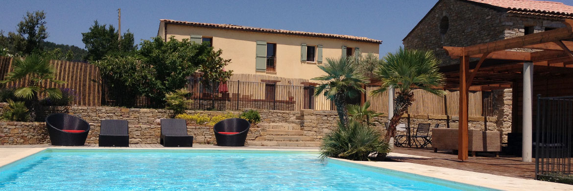 Le Mas des Peyres - piscine